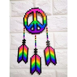Perler bead dreamcatcher